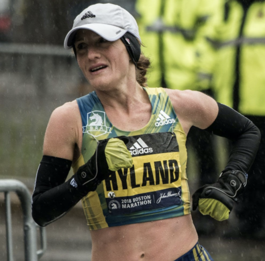 Hyland records Boston Marathon personal best
