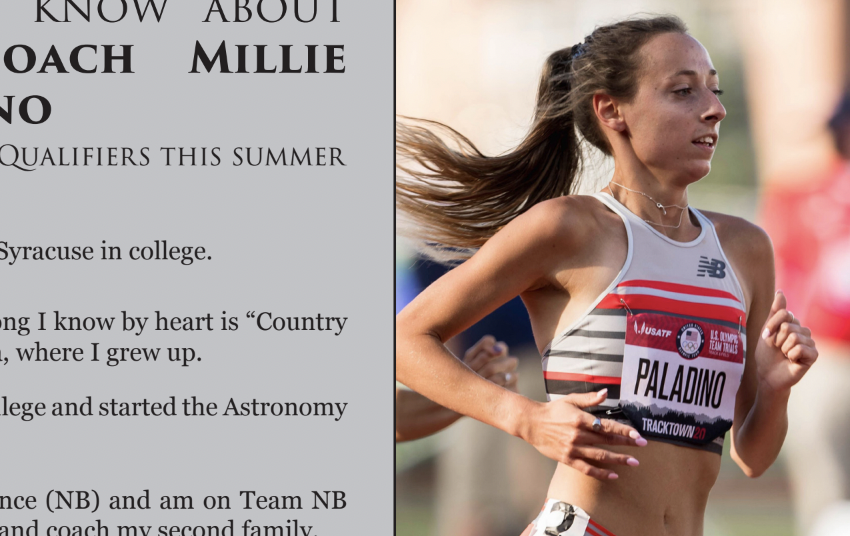 5 Things: Cross-country coach Millie Paladino