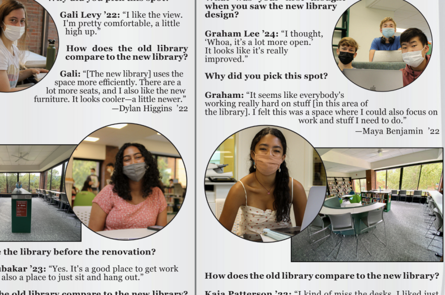 Take a Seat: Students opine on library redesign