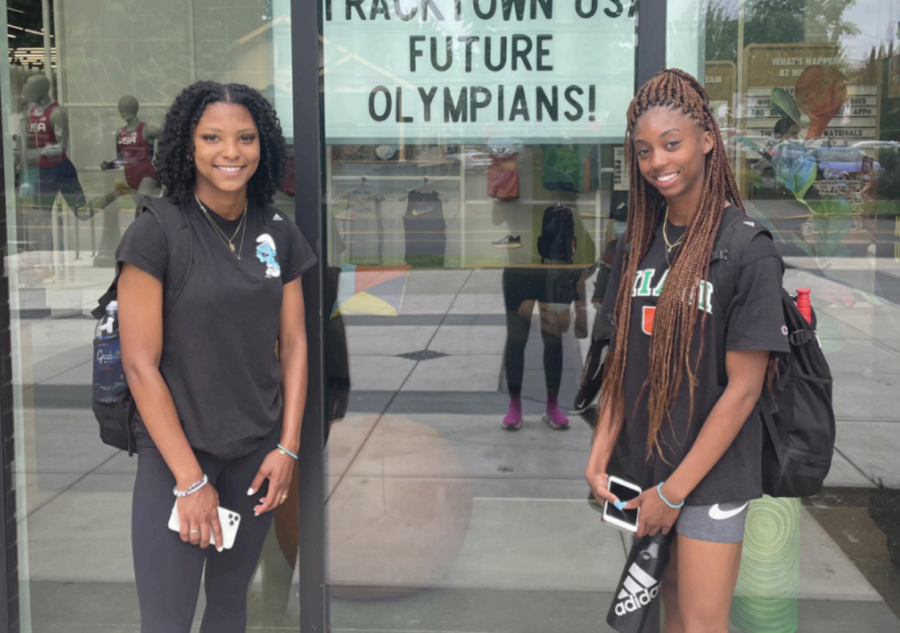Track duo races to placement at Nationals