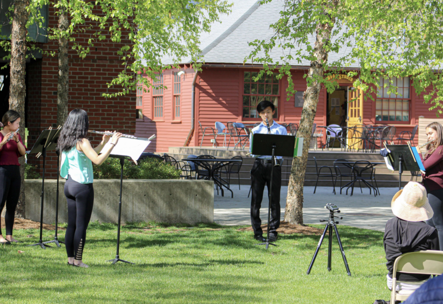 Live music makes a comeback in the courtyard
