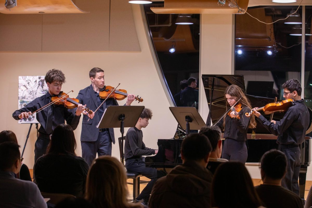 US students perform at the Chamber Music Concert on Jan. 28. (Photo Courtesy of David Xiong)