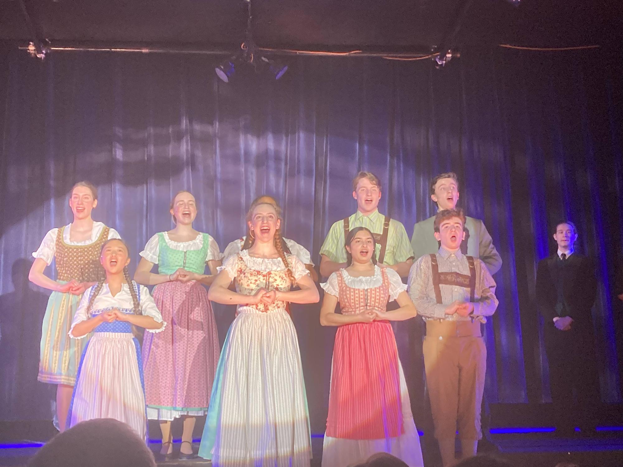 The Von Trapp family performs in a music competition. (Photo Courtesy of Gabe Cooper)