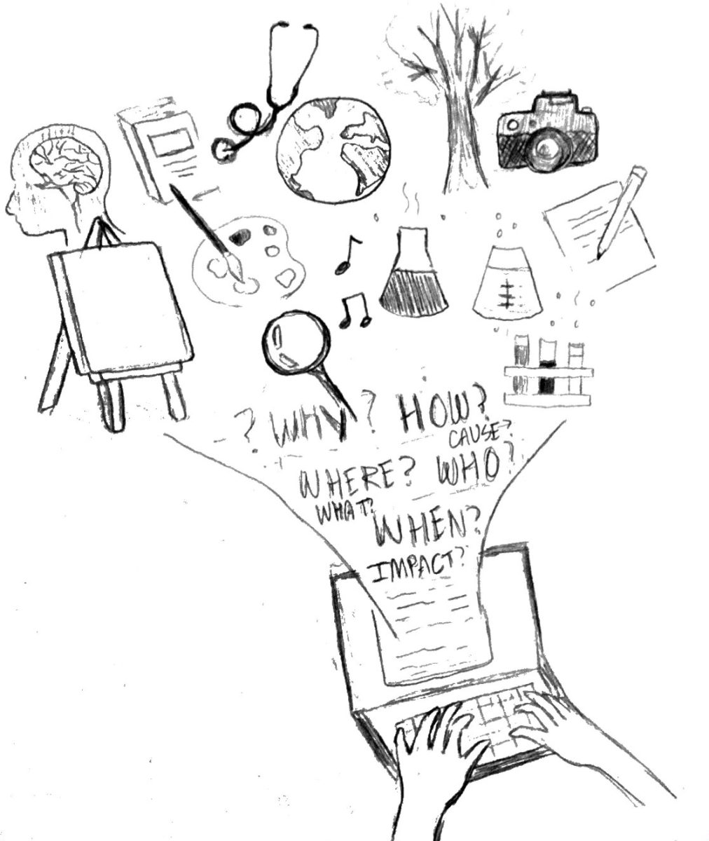 Drawing by Sydney Xu