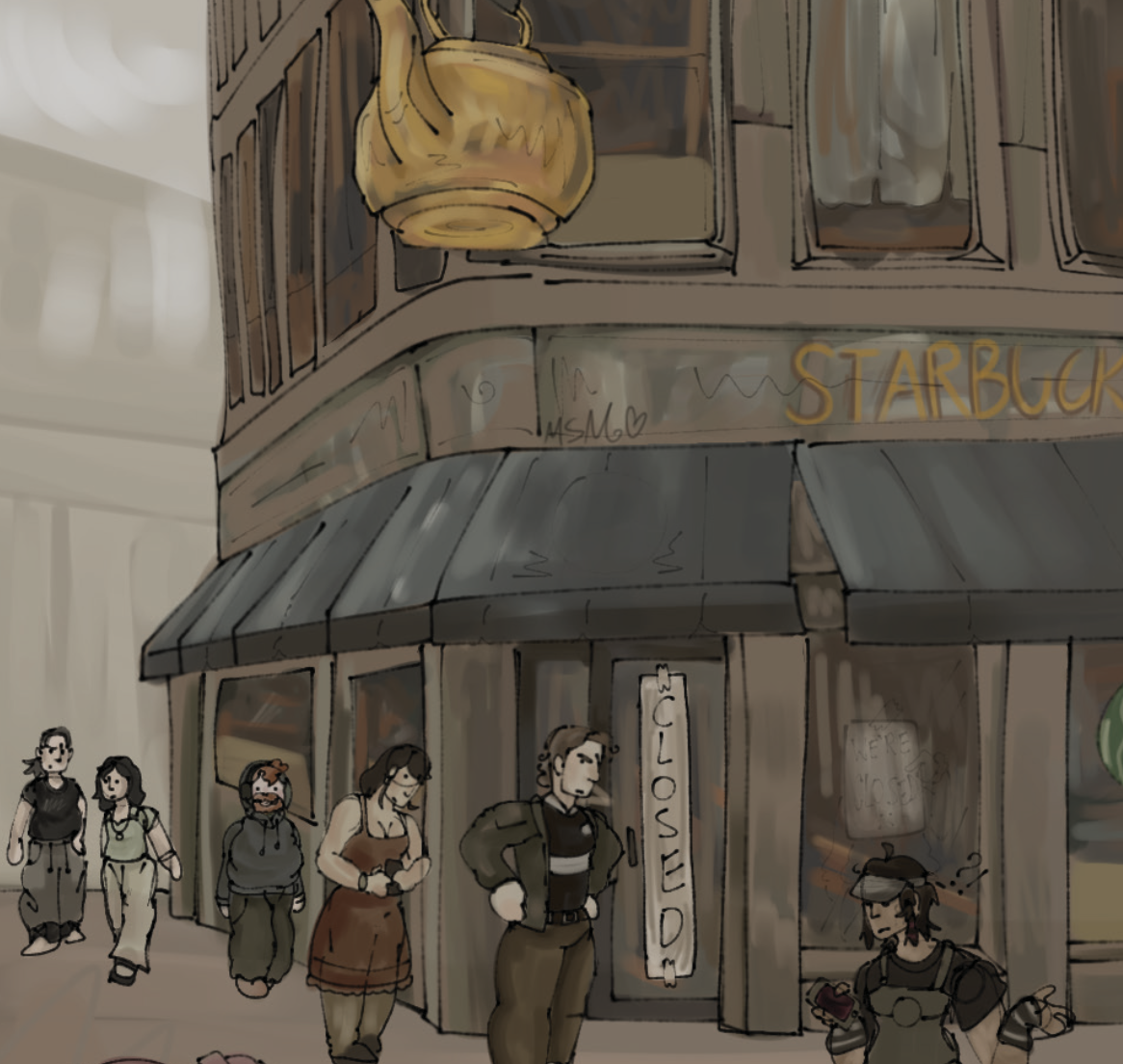 Drawing by Marin MacDonald