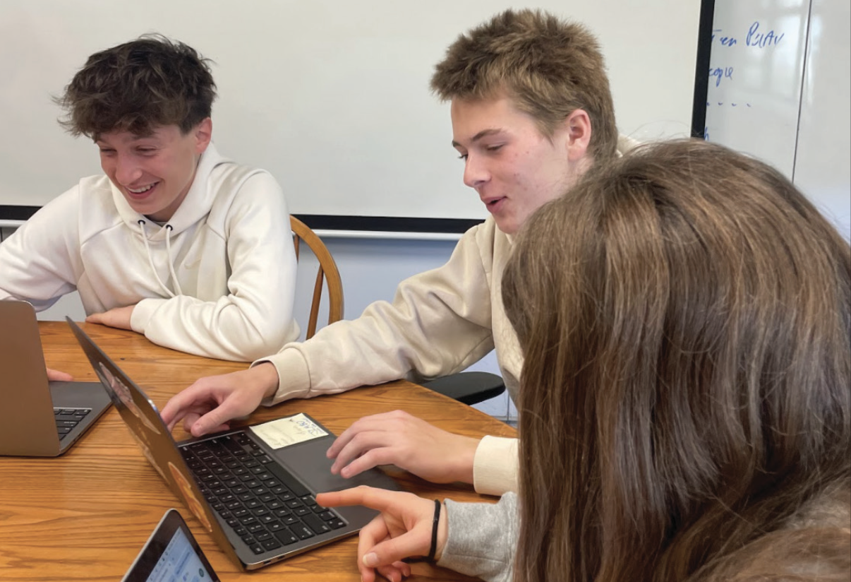 Group projects are key components of many US classes. (Staff Photo by Katy Varadi)