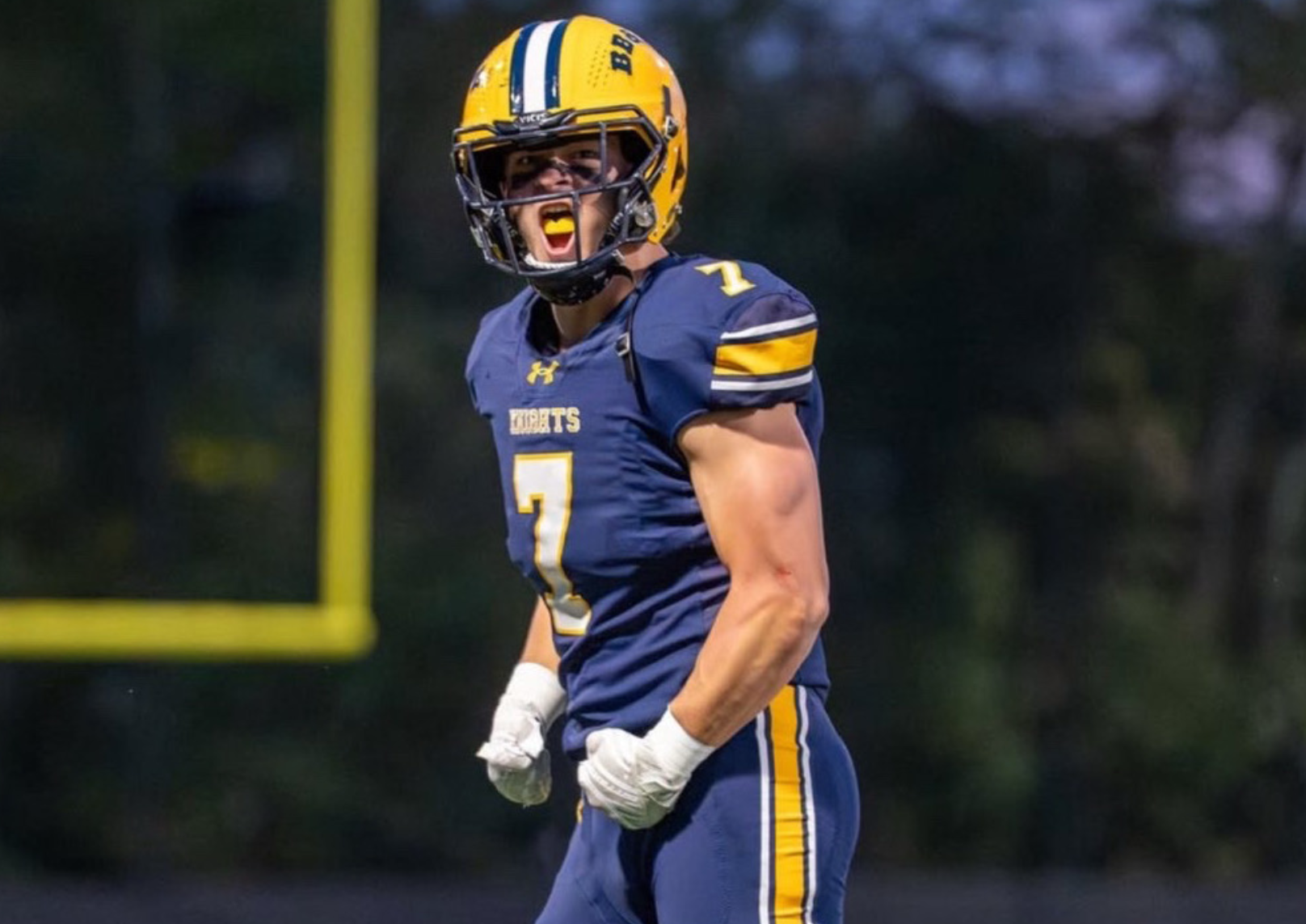 Teammates of Colin Hoffman ’27 said he brings energy to the game. (Staff Photo by Katy Varadi)