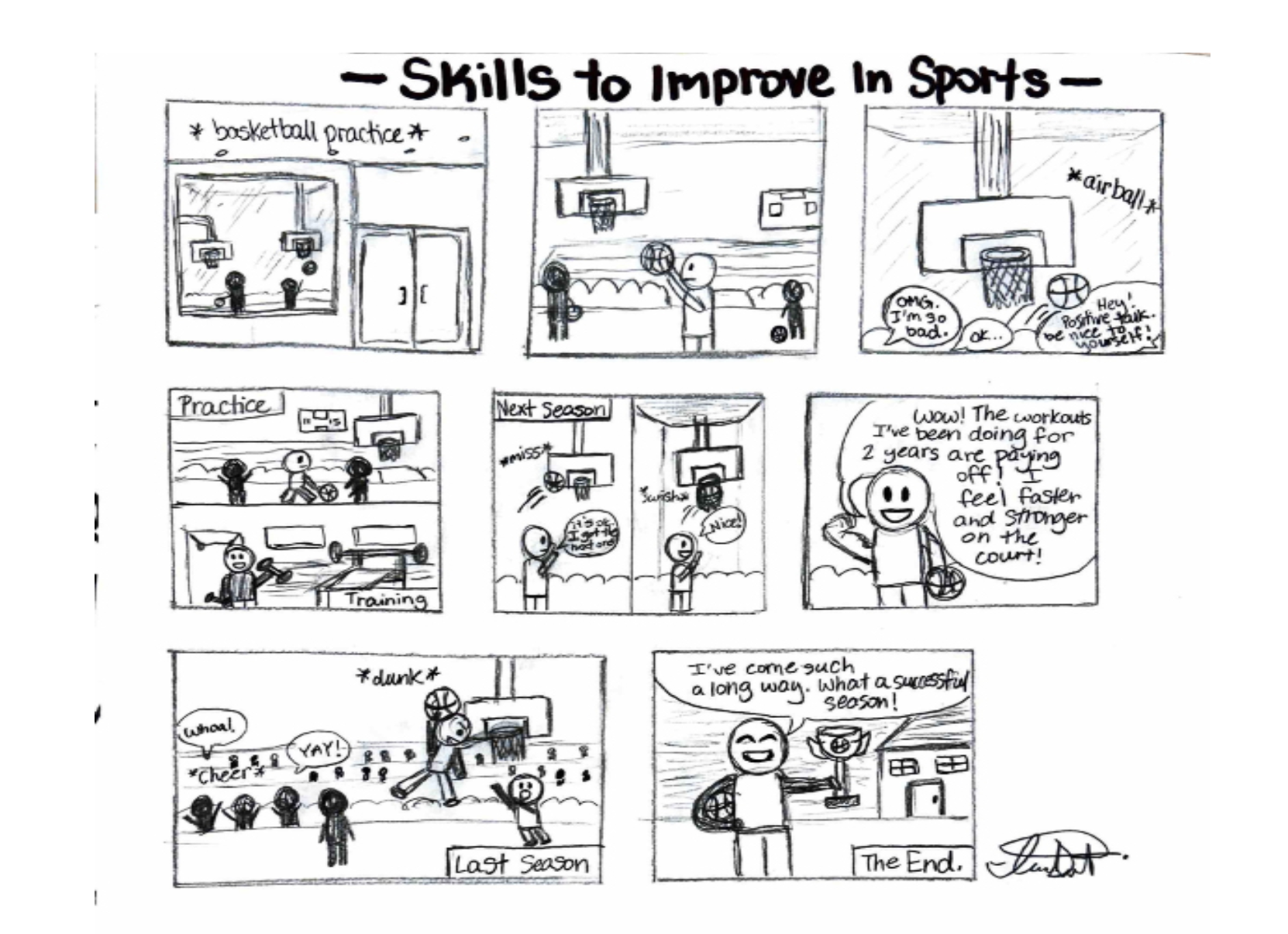 Drawing by Izzy Doricent